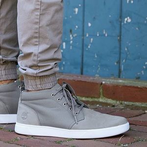 Timberland Men's Groveton Chukka Boots, Grey, 8 M US